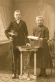 Geschwister Josef und Maria Drschlag (1913 ?)