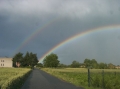 Doppelter Regenbogen