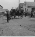 Osterprozession 1972 in Begleitung der Musikkapelle zur Kreuzkirche